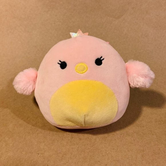 NWT Squishmallows Harmony the Chick 4.5" Plush Toy - Picture 1 of 3